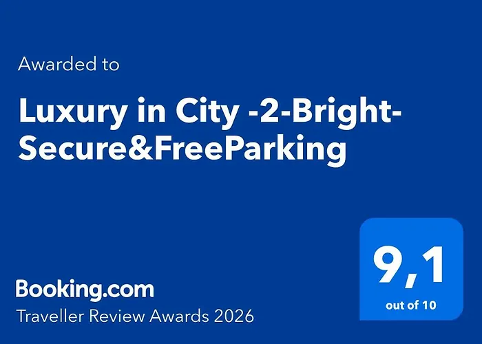 Appartamento Luxury In -2-bright-secure&freeparking *